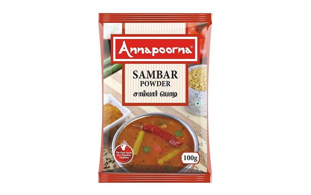 Annapoorna Sambar Powder    Pack  100 grams